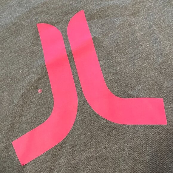 WeSC Pink Logo Graphic Tee Grey - L - Picture 6 of 13